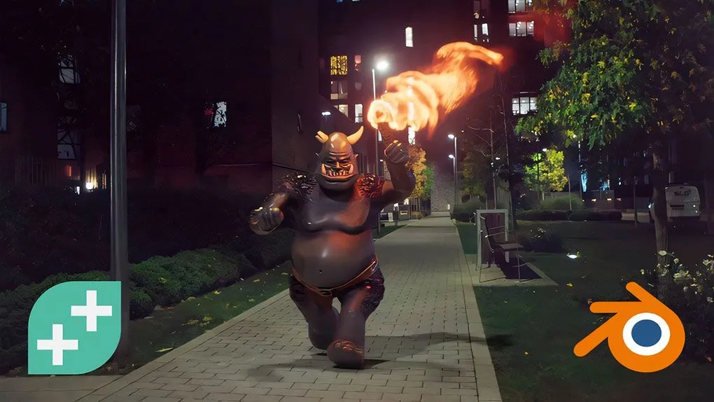 Blender现实与CG结合特效制作视频教程 Blender Visual Effects - Real World Meets CG