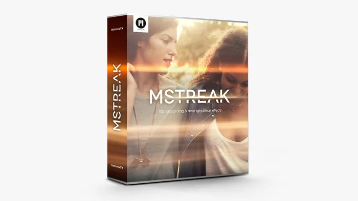 100组自然光线条纹效果光斑炫光合成4K视频素材 MotionVFX – mStreaks 4K
