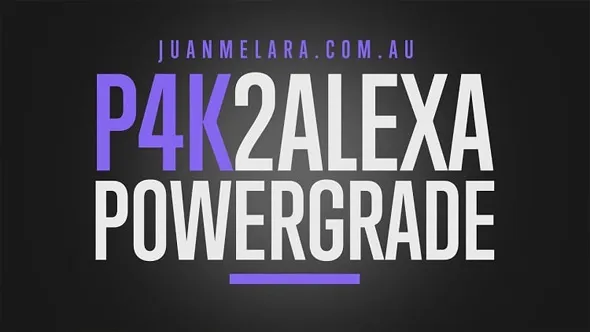 BMPCC 4K仿阿莱色彩调色曲线达芬奇节点预设+LUT预设 Juan Melara – P4K2Alexa PowerGrade and LUTs GEN5
