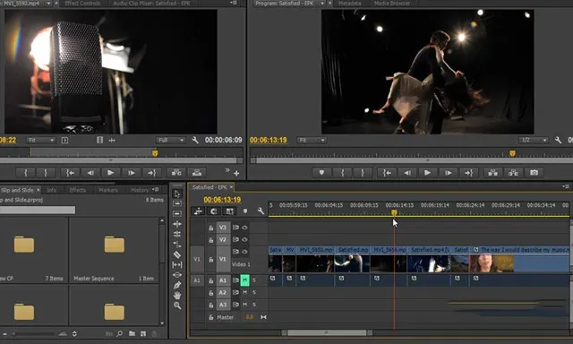 Premiere音乐电影制作训练视频教程第三季 EPK Editing Workflows 03