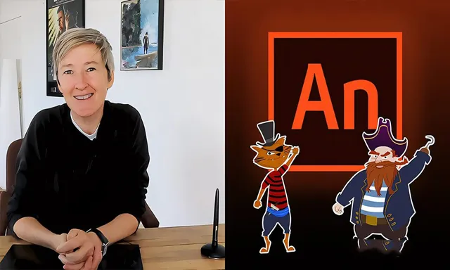 Animate完整2D角色动画制作工作流程视频教程 中文字幕 Character Animation: Design and Animate Your Original Character