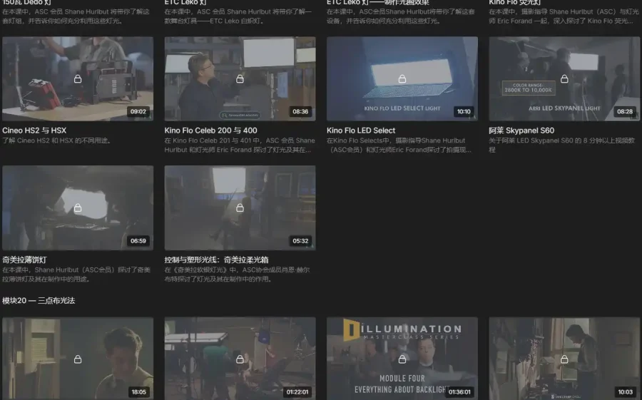 Filmmakers Academy 新手电影摄影职业发展指南大师班 中英字幕 - 19 Filmmakers Academy 新手电影摄影职业发展指南大师班 中英字幕