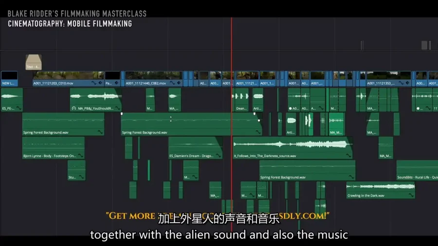 Blake Ridder 电影制作编剧/灯光/拍摄/调色全流程大师课 中英字幕 - 10 Blake Ridder 电影制作编剧/灯光/拍摄/调色全流程大师课 中英字幕