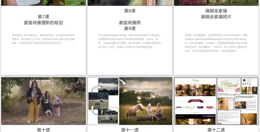 The School of Photography 摄影师 Sujata Setia 唯美家庭儿童艺术肖像摄影课程 中英字幕 - 3 The School of Photography 摄影师 Sujata Setia 唯美家庭儿童艺术肖像摄影课程 中英字幕