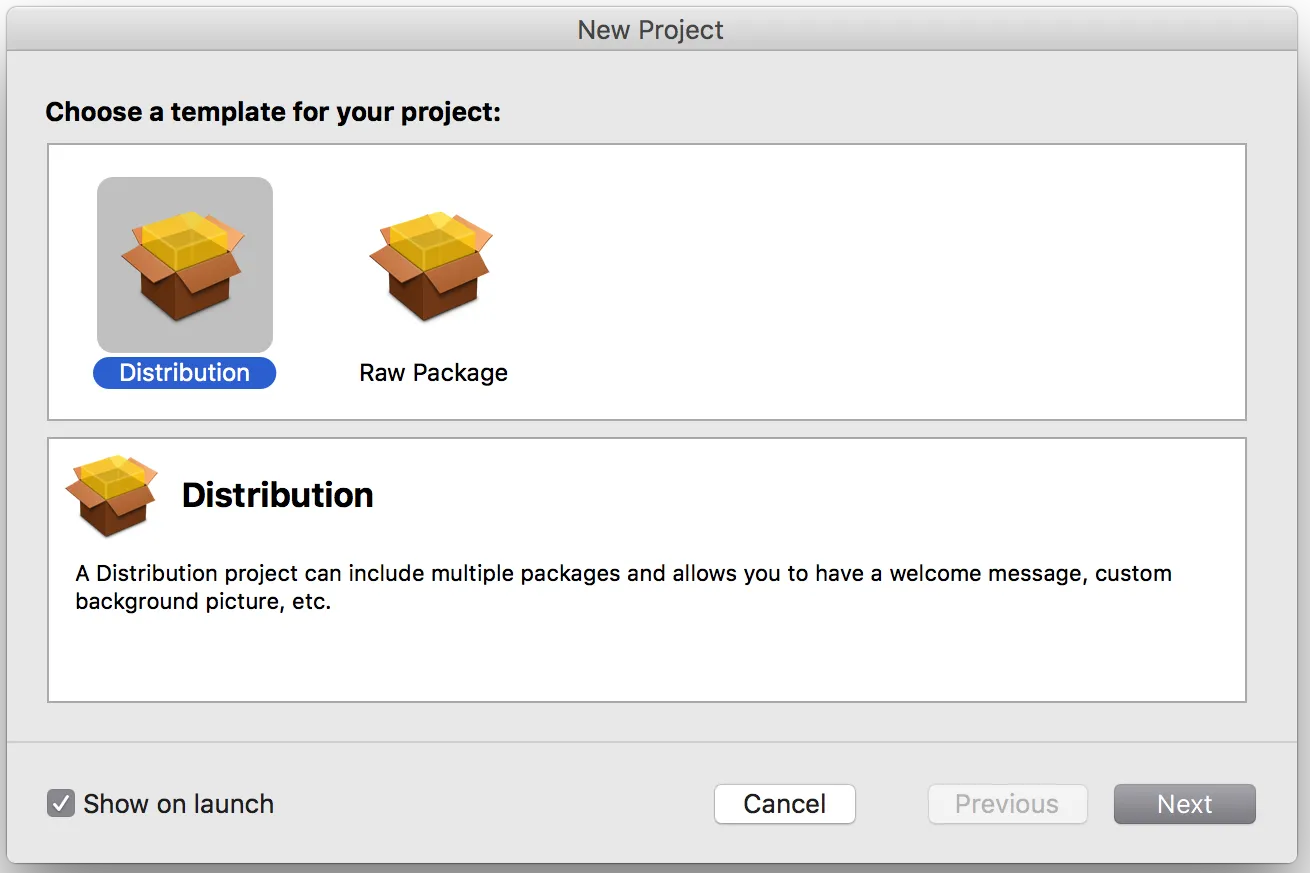 Packages v1.2.11(735) Mac开源免费的制作PKG安装包软件 intel/M通用