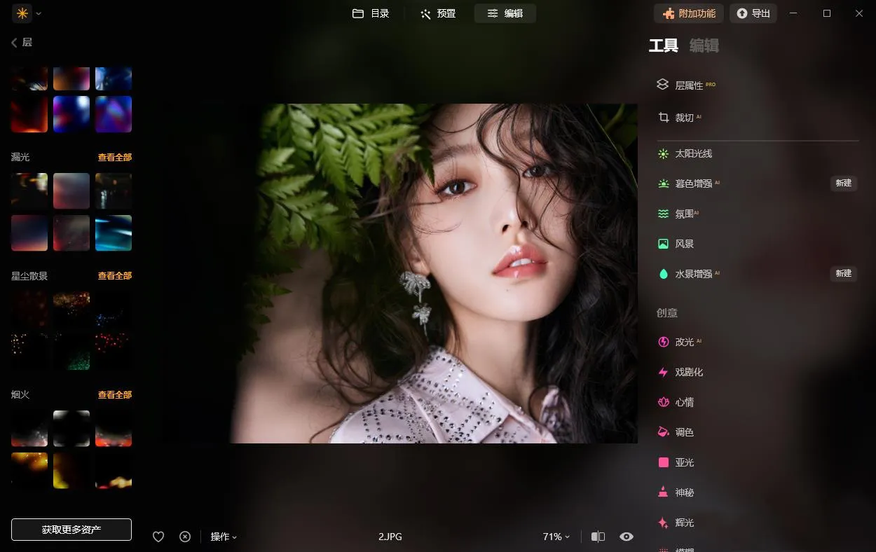 智能图像处理AI创意调色编辑软件/PS插件 Luminar Neo v1.22.1(14175) Win中文版