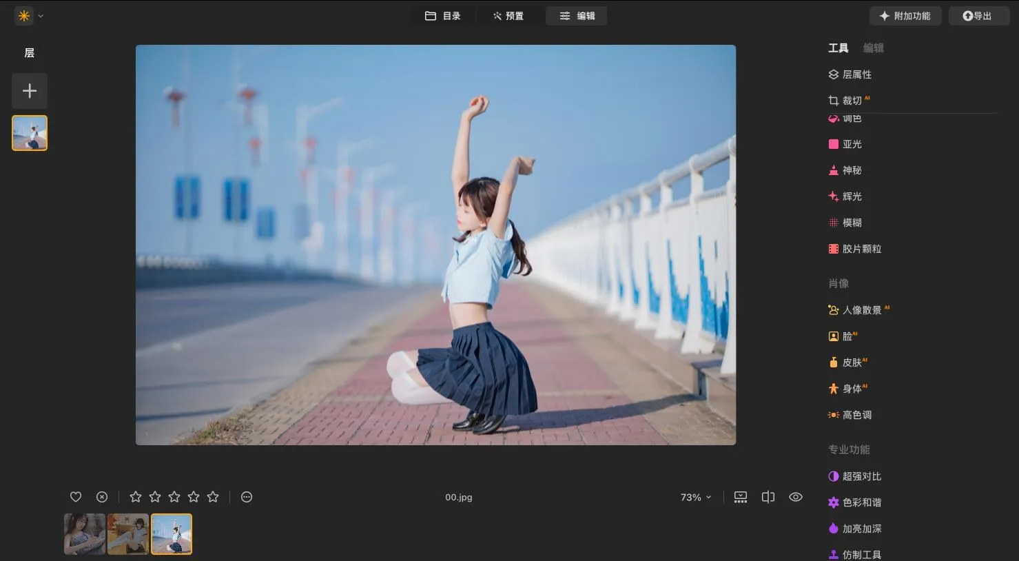 智能图像处理AI创意调色编辑软件/PS插件 Luminar Neo v1.22.0（18715）Mac中文版