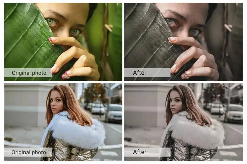 电影惊悚片人像调色Lightroom预设/PS动作和电影LUT预设 Thriller Movie Lightroom Presets