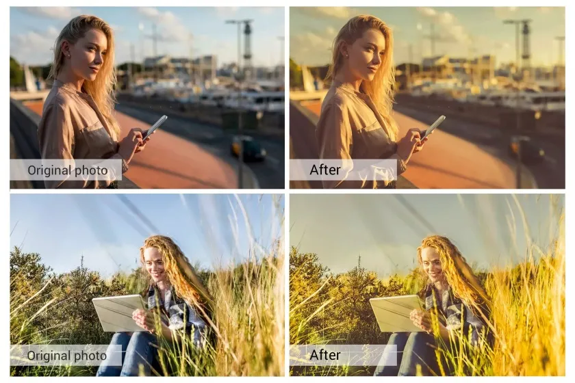秋季甜橙色电影人像Lightroom预设/PS动作/与电影LUT Sweet Orange Lightroom Presets