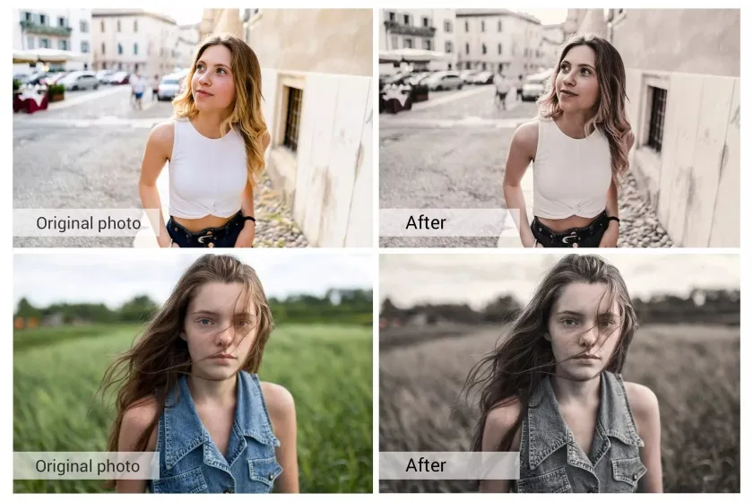 电影惊悚片人像调色Lightroom预设/PS动作和电影LUT预设 Thriller Movie Lightroom Presets