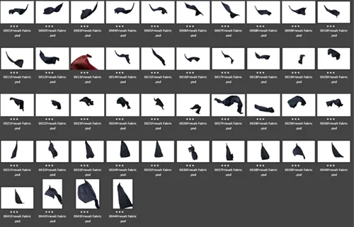 375款国外婚纱大片裙摆拖尾丝绸飘纱合成PSD合成素材 Frievalt Flying Fabric Overlays