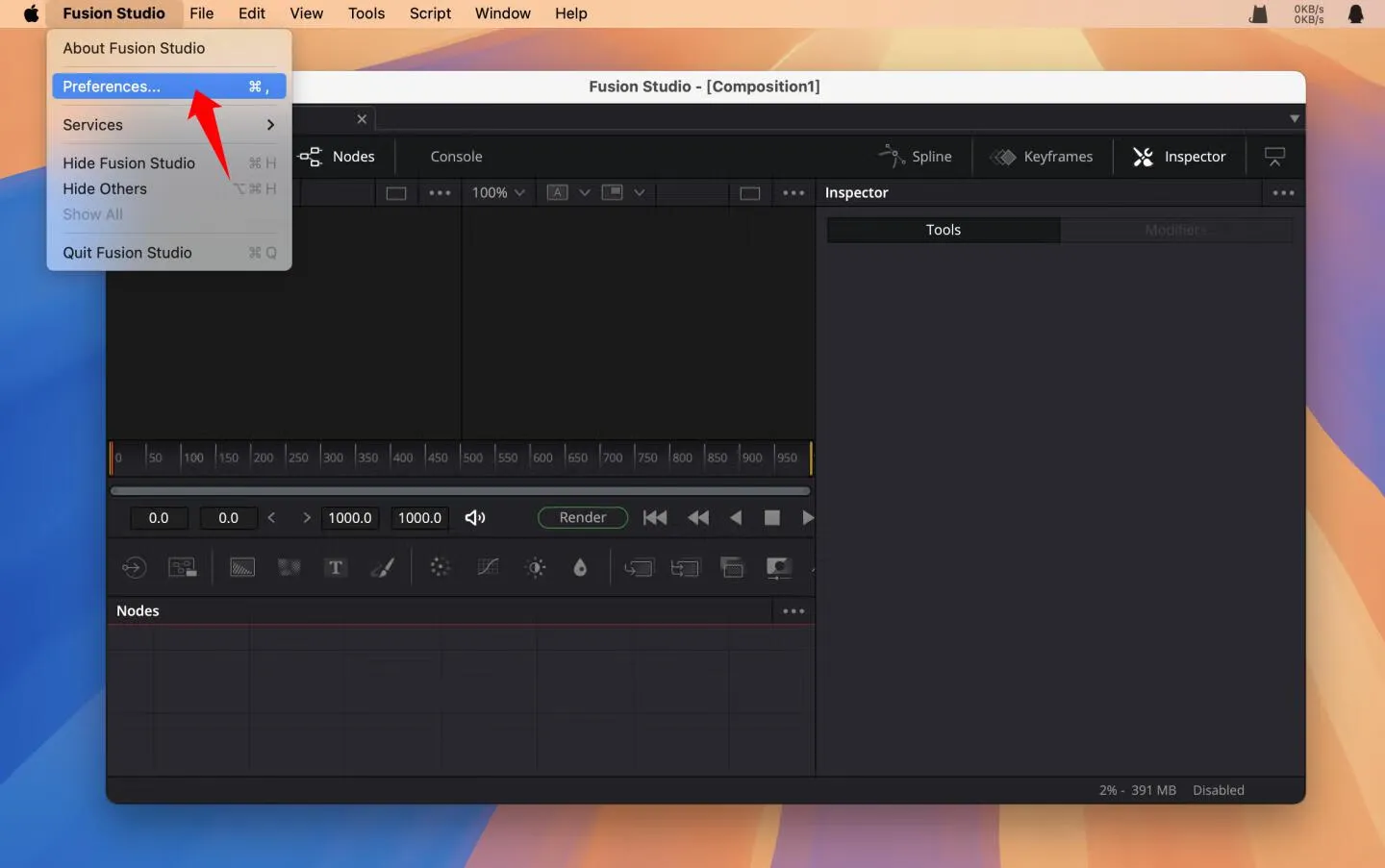 Fusion Studio 20.0B3 Build 40 Mac中文版 影视特效合成软件