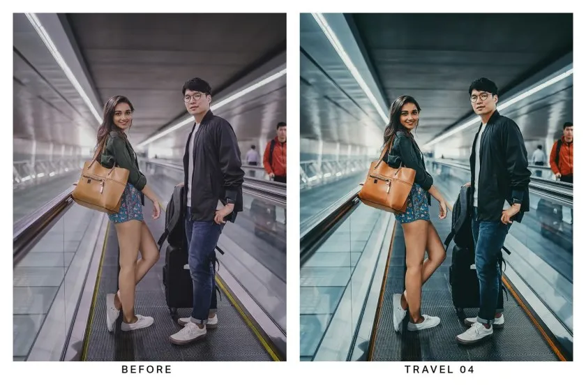 20个INS旅行人文风光后期调色Lightroom预设及视频调色LUT预设 Travel Influencer Starter Kit – 20 Lightroom Presets and LUTs