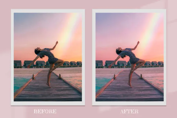 乌克兰梦幻粉彩明亮通透风格Lightroom预设+APP预设 10 Pro Colorland Photo Editing