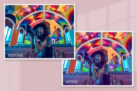 乌克兰梦幻粉彩明亮通透风格Lightroom预设+APP预设 10 Pro Colorland Photo Editing