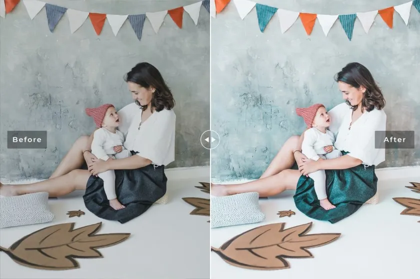 宝妈亲子家庭人像后期Lightroom预设与移动版LR预设 Mommy Blog Lightroom Presets