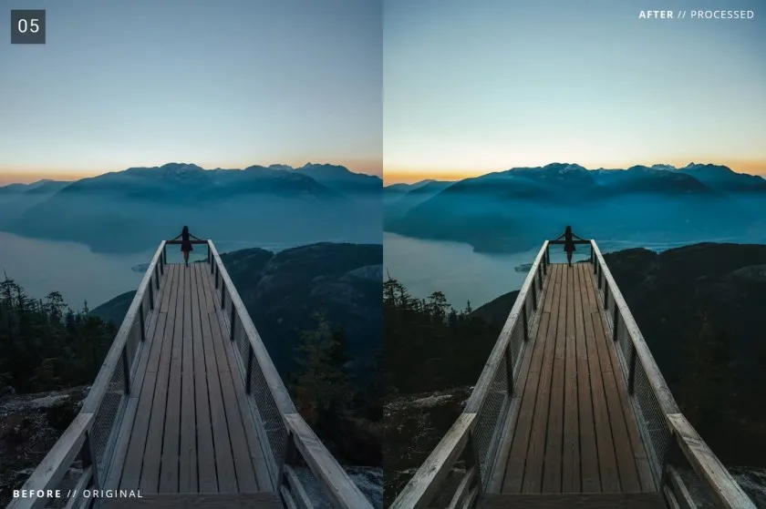旅行风光电影胶片Lightroom预设与移动LR预设 8 Landscape Pro Lightroom + Mobile