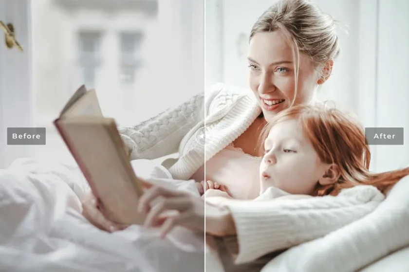 宝妈亲子家庭人像后期Lightroom预设与移动版LR预设 Mommy Blog Lightroom Presets