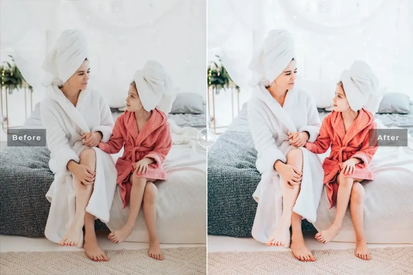 宝妈亲子家庭人像后期Lightroom预设与移动版LR预设 Mommy Blog Lightroom Presets