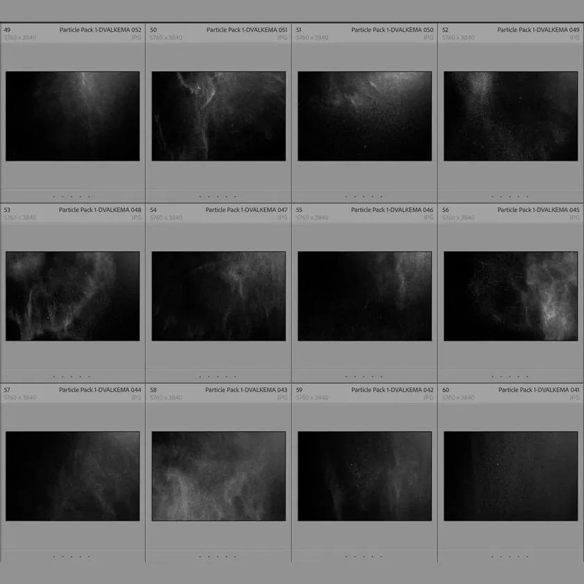 100种摄影后期修图合成独特的粒子砂砾特效叠加素材包 PROEDU – Particle Pack Overlays