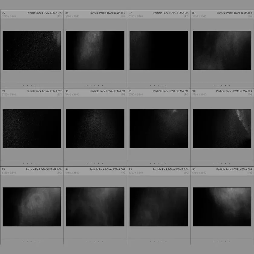 100种摄影后期修图合成独特的粒子砂砾特效叠加素材包 PROEDU – Particle Pack Overlays