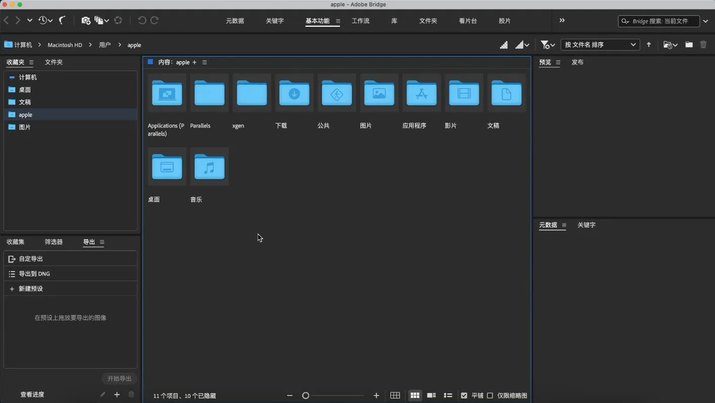 Adobe Bridge 2025 v15.0.4 中/英文版 Br 2025正式版 Mac版本下载 ARM机型M芯专用