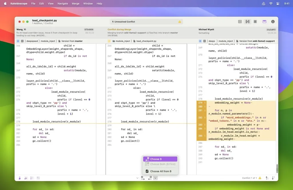 Kaleidoscope v6.0.0 (8104) Mac 英文激活版 图片和文本差异比较工具