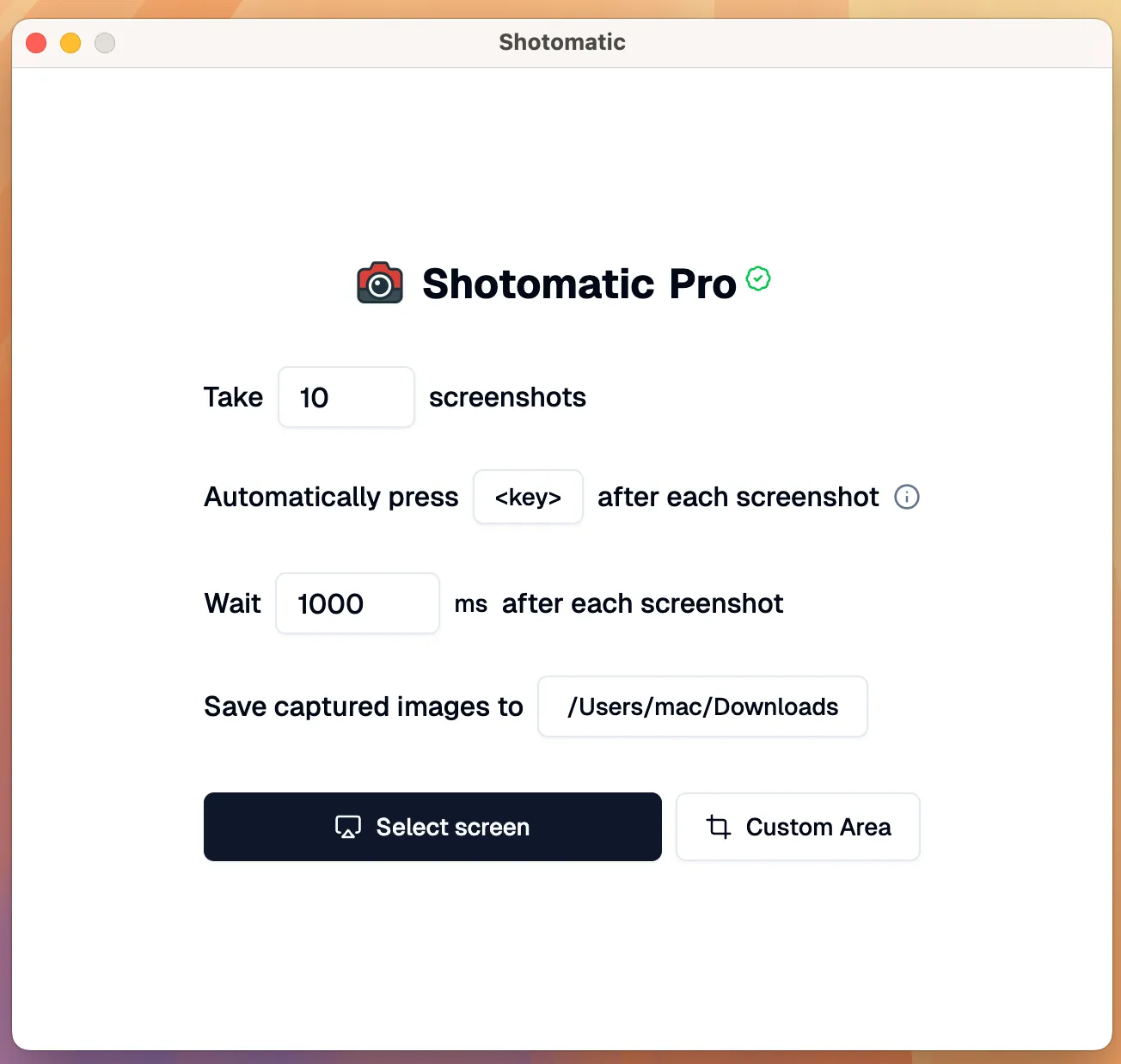 Shotomatic v1.0.3 破解版 Mac自动化截图工具