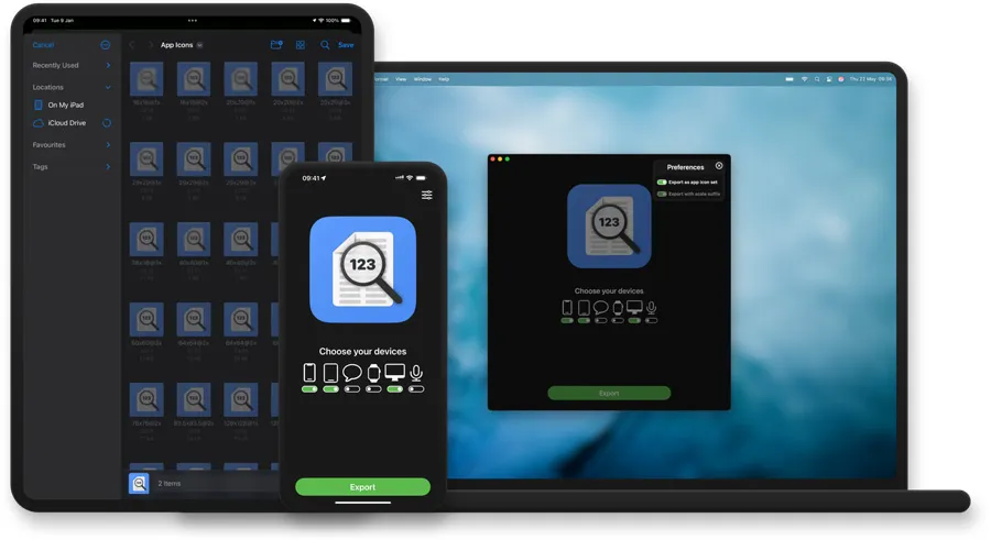 App Icon Generator v1.7.0 激活版 Mac应用图标生成制作软件