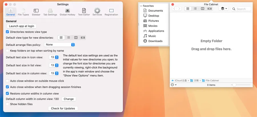 File Cabinet Pro v8.5.7 激活版 Mac菜单栏文件管理软件