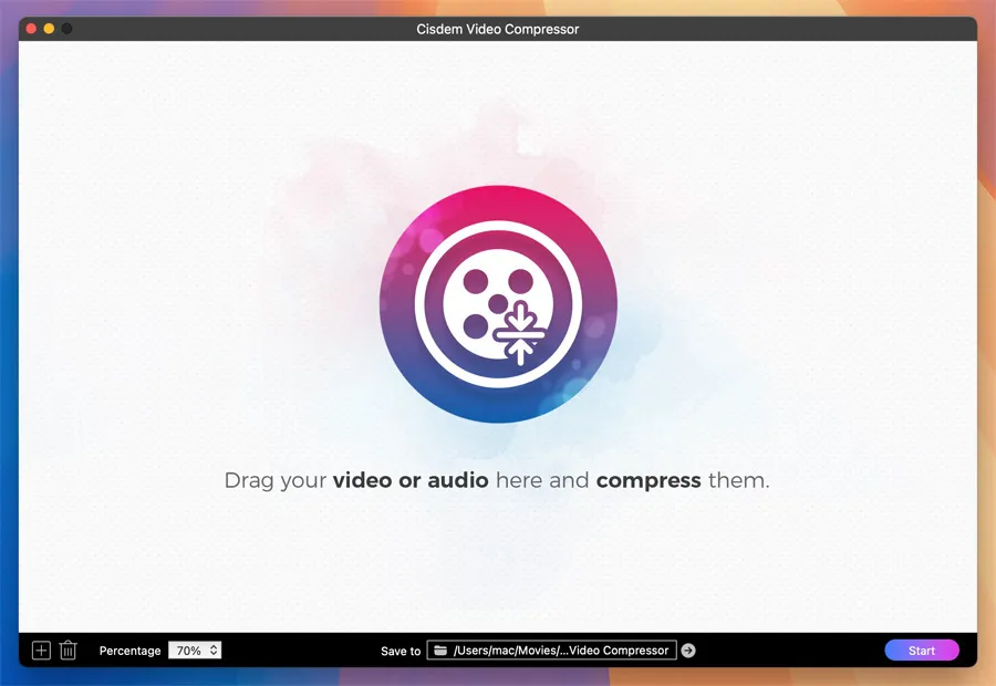 Cisdem Video Compressor v2.2.0 破解版 Mac视频无损批量压缩工具